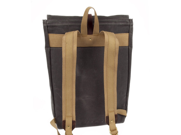 Unisex Waxed Canvas Rucksack Unisex Waxed Canvas Rucksack