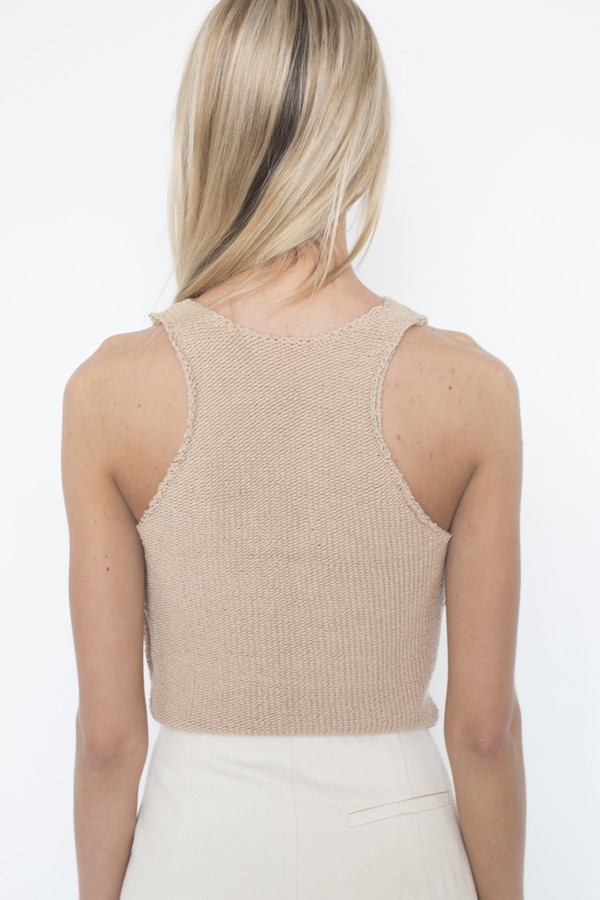 Eckhaus Latta Birch Sig Tank Eckhaus Latta Birch Sig Tank