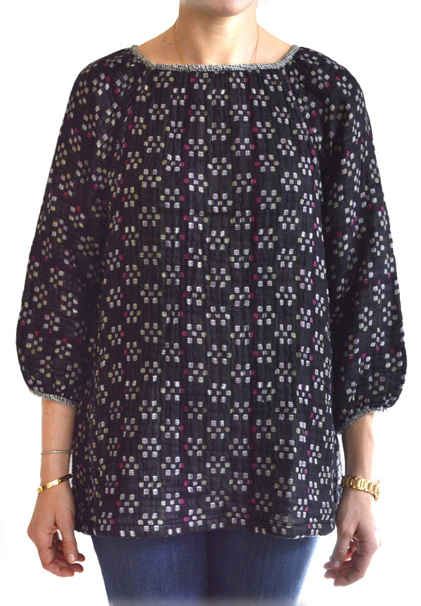 Ace & Jig Heather Top in Kasuri Ace & Jig Heather Top in Kasuri