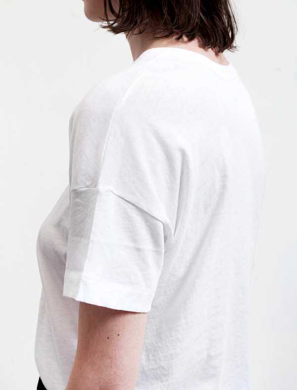 Organic by John Patrick Classic Tee White Organic by John Patrick Classic Tee White