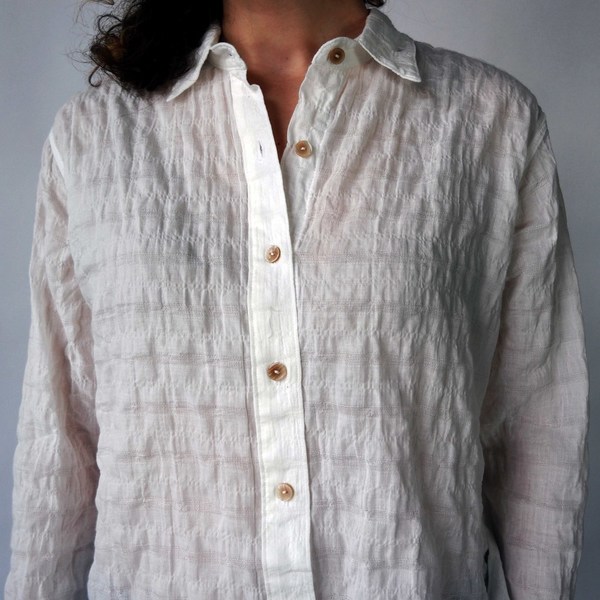 California Tailor Shirt No. 2 in Sea Cove White California Tailor Shirt No. 2 in Sea Cove White