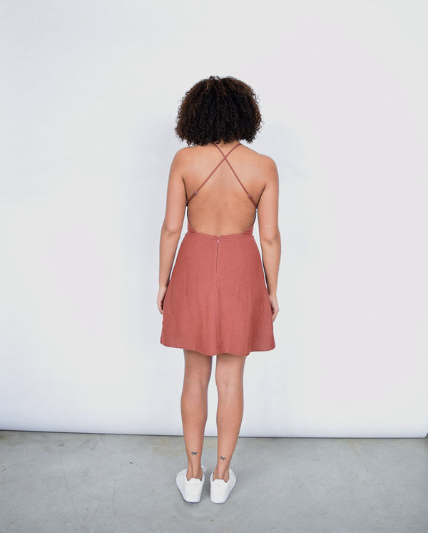 Lush Marsala Dress Lush Marsala Dress