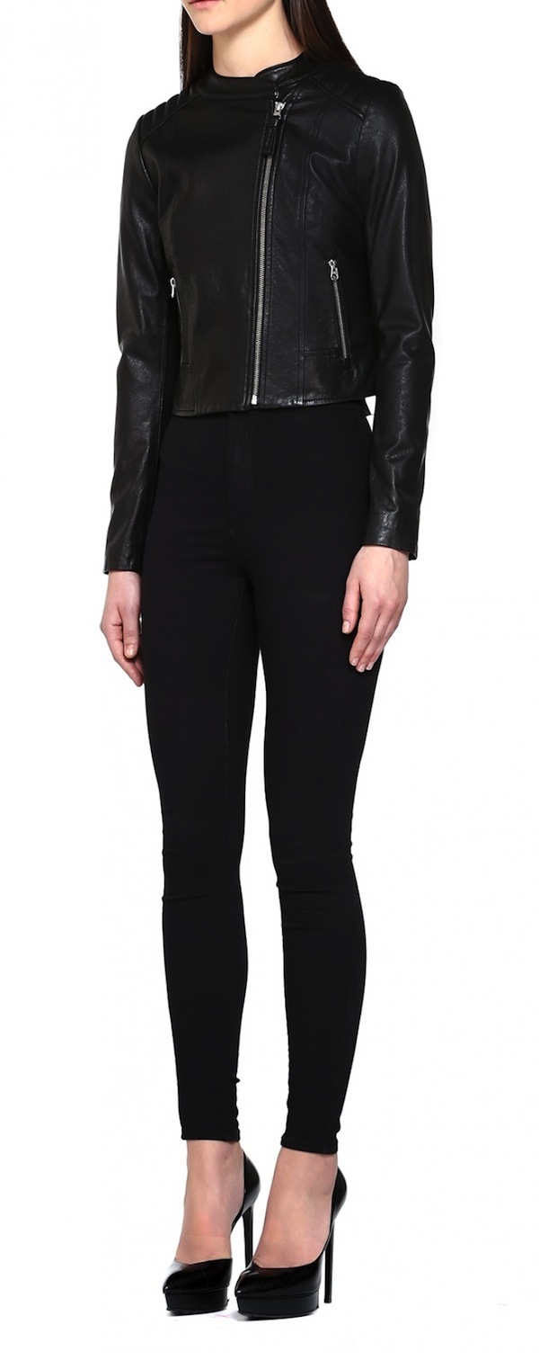 Mackage Misha Cropped Leather Jacket Mackage Misha Cropped Leather Jacket