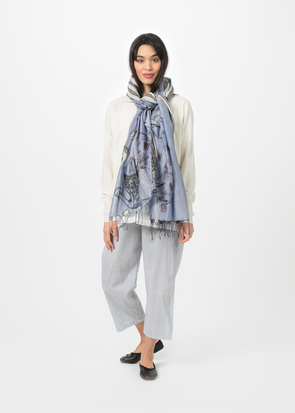 Kusa Kanmuri Swan Scarf Kusa Kanmuri Swan Scarf