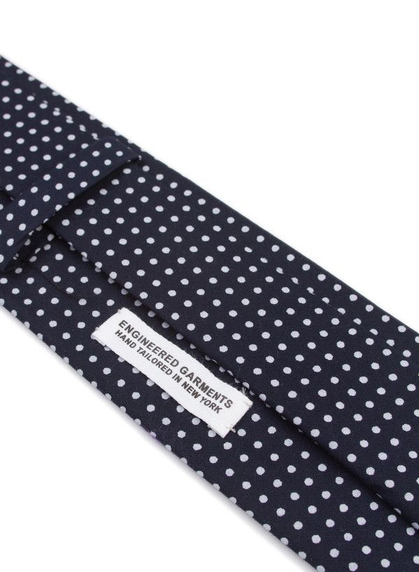 Neck Tie Navy Print Polka Dot Neck Tie Navy Print Polka Dot