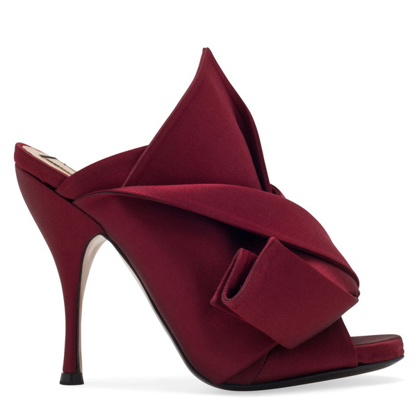 No. 21 'Ronny' satin mule No. 21 'Ronny' satin mule