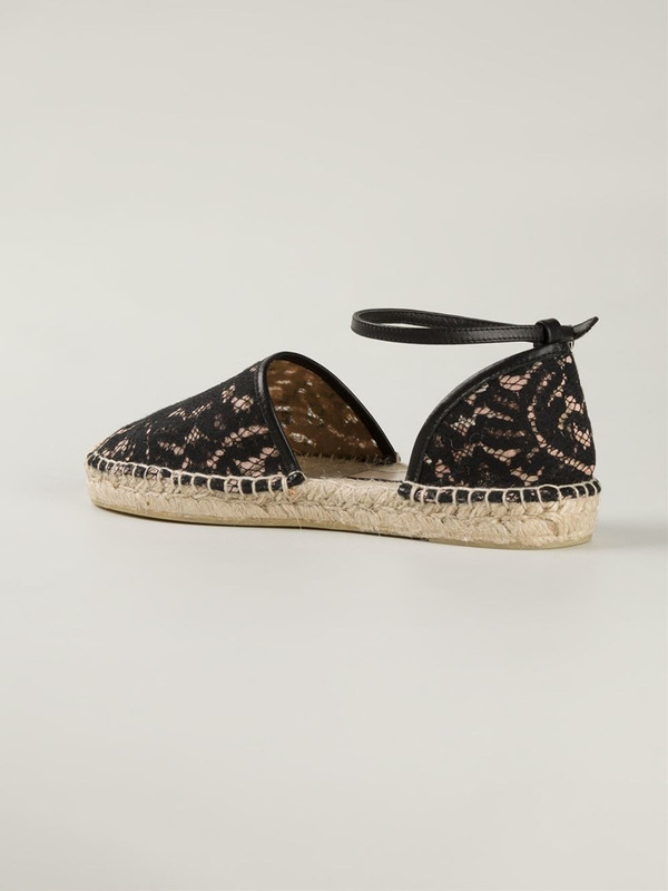 No. 21 Lace espadrille with ankle strap No. 21 Lace espadrille with ankle strap