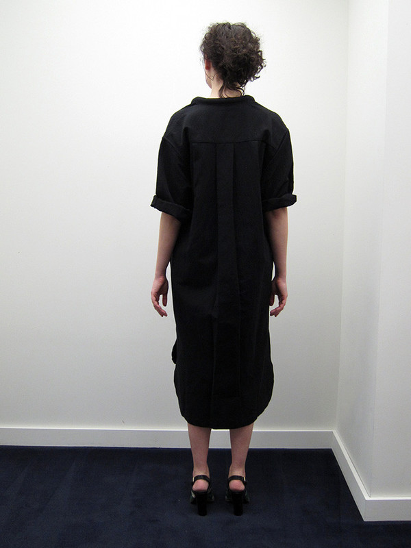 CristaSeya Caftan Dress w/Padded Collar CristaSeya Caftan Dress w/Padded Collar