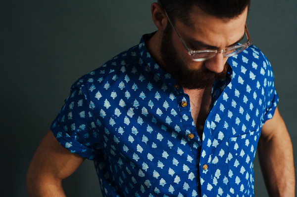 Men's Deshal Sadarghat Popover Shirt Men's Deshal Sadarghat Popover Shirt