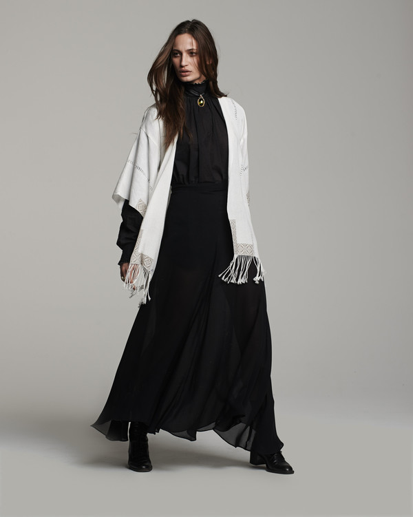 VOZ Fringe Kimono Jacket VOZ Fringe Kimono Jacket