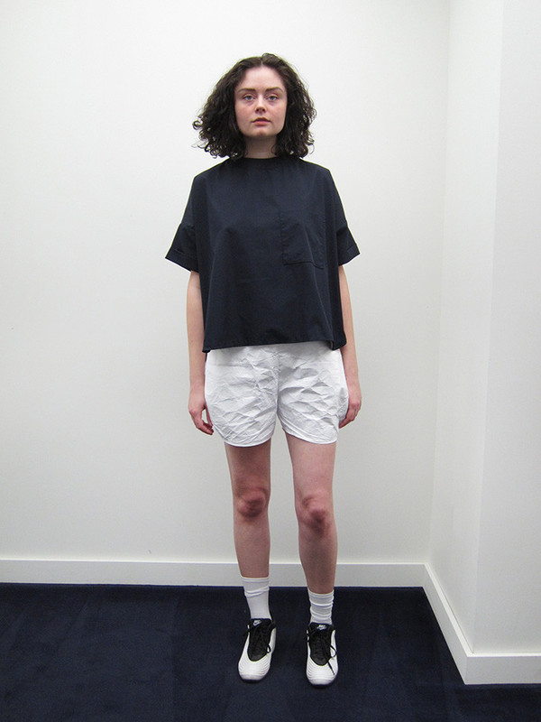 Unisex Suzanne Rae Oversized Pocket T, Cotton/Nylon Unisex Suzanne Rae Oversized Pocket T, Cotton/Nylon