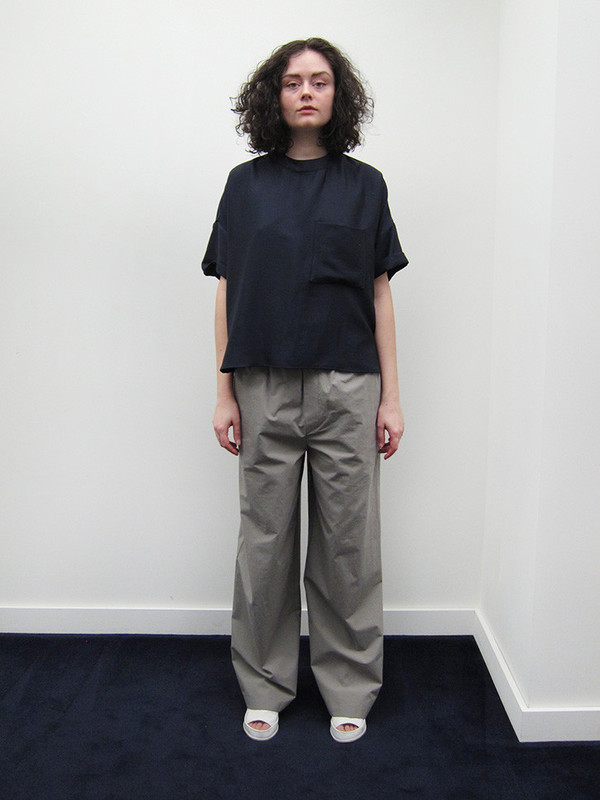 Unisex Suzanne Rae Oversized Pocket T, Viscose Unisex Suzanne Rae Oversized Pocket T, Viscose