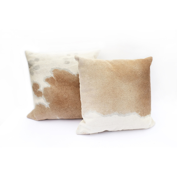 Primecut Palomino Cowhide Pillow Primecut Palomino Cowhide Pillow