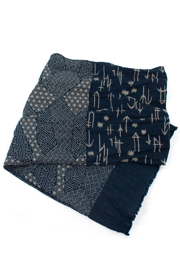 Kiriko Kiji Arrow Multi Pattern Scarf Kiriko Kiji Arrow Multi Pattern Scarf