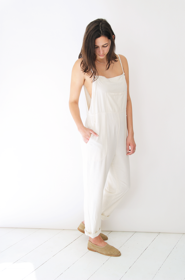 Lacausa RAW SILK OVERALLS Lacausa RAW SILK OVERALLS