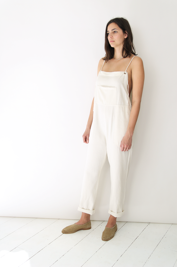 Lacausa RAW SILK OVERALLS Lacausa RAW SILK OVERALLS