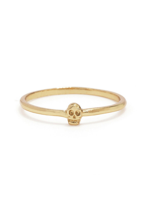 Bing Bang NYC Tiny Skull Ring Bing Bang NYC Tiny Skull Ring