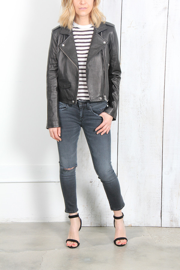 IRO ASHVILLE LEATHER JACKET IRO ASHVILLE LEATHER JACKET