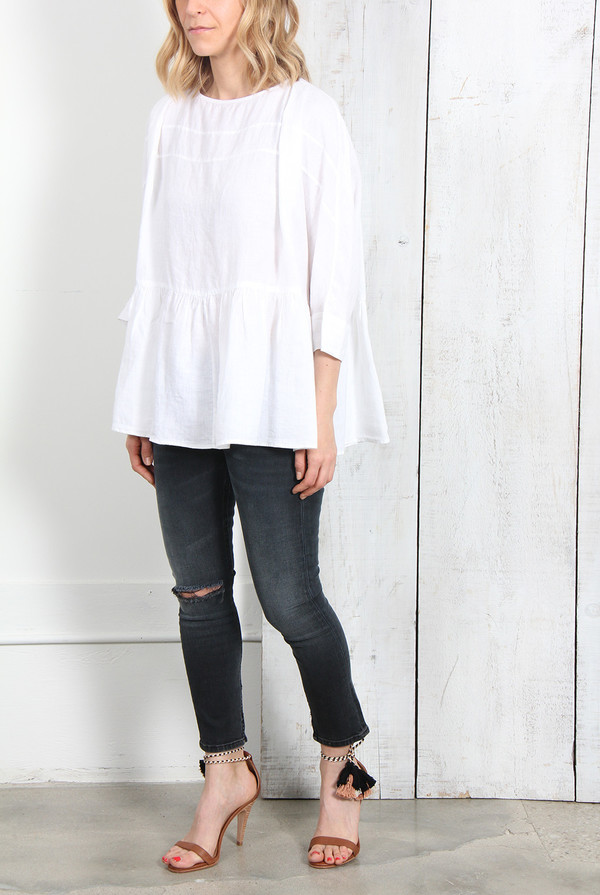 Rachel Comey REUNION TOP IN WHITE Rachel Comey REUNION TOP IN WHITE