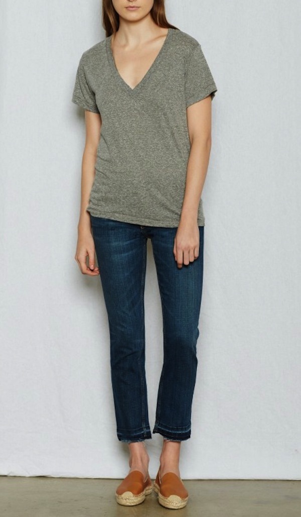 Current Elliott The V Neck T-Shirt Current Elliott The V Neck T-Shirt