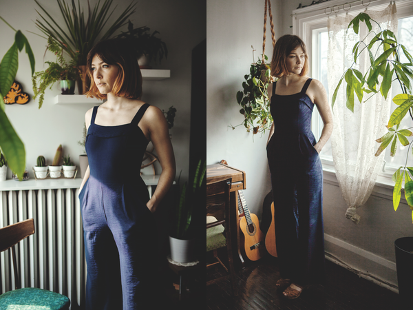 Birds of North America Sugarbird Jumpsuit (Navy) Birds of North America Sugarbird Jumpsuit (Navy)