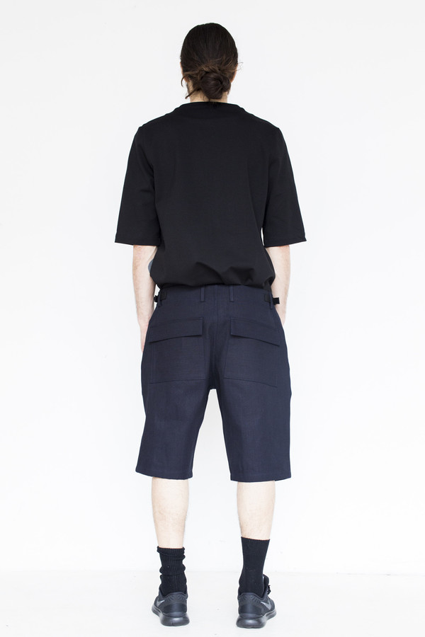 Men's Assembly Cotton Short - Indigo Men's Assembly Cotton Short - Indigo
