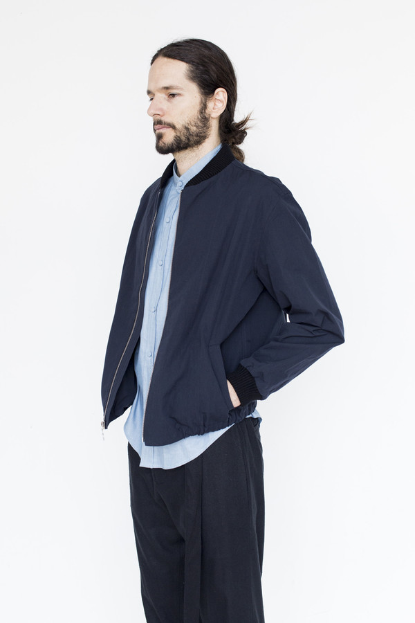 Assembly Cotton Zip Bomber Assembly Cotton Zip Bomber