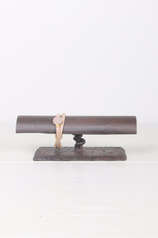 Mickey Lynn Leather Wrap W/ Agate Circle Druzy Mickey Lynn Leather Wrap W/ Agate Circle Druzy