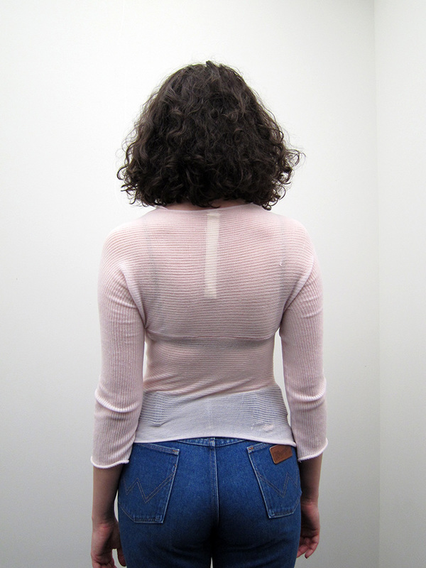 Eckhaus Latta Wolly Mummy Longsleeve, Pink Eckhaus Latta Wolly Mummy Longsleeve, Pink