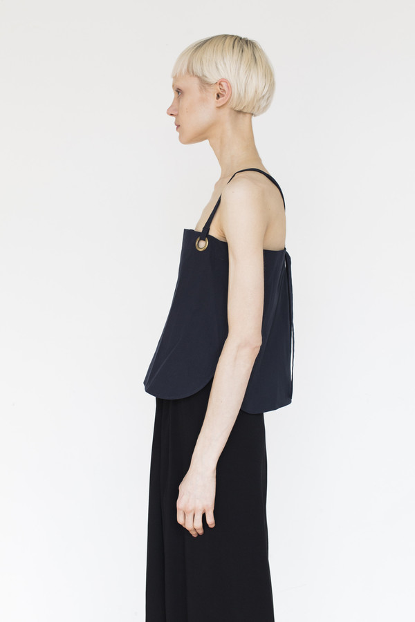 Assembly Cotton Strap Top - Navy Assembly Cotton Strap Top - Navy