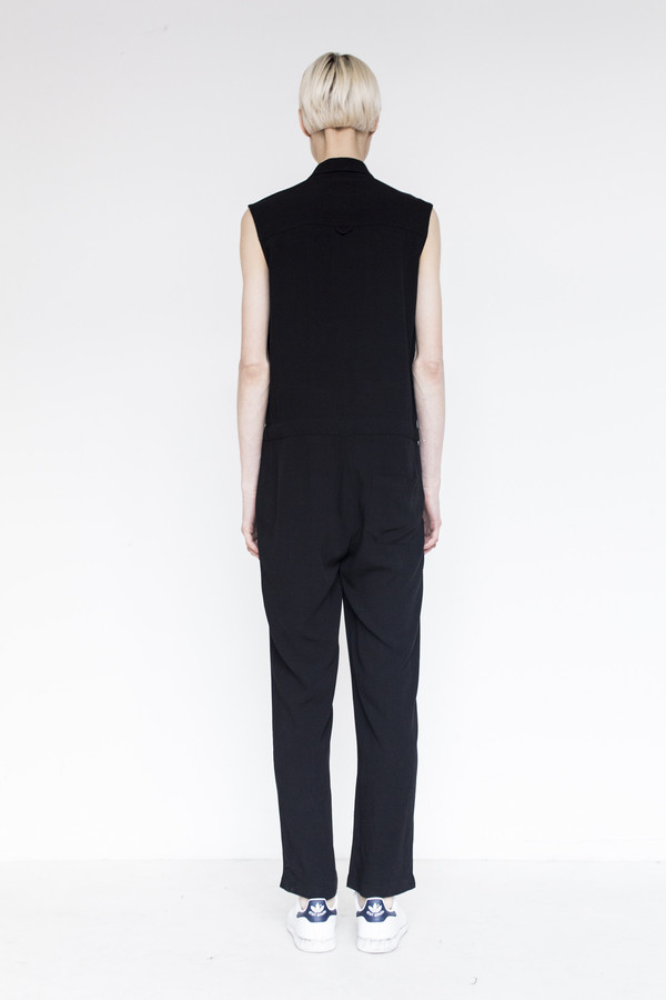 Assembly Crepe Coveralls Assembly Crepe Coveralls