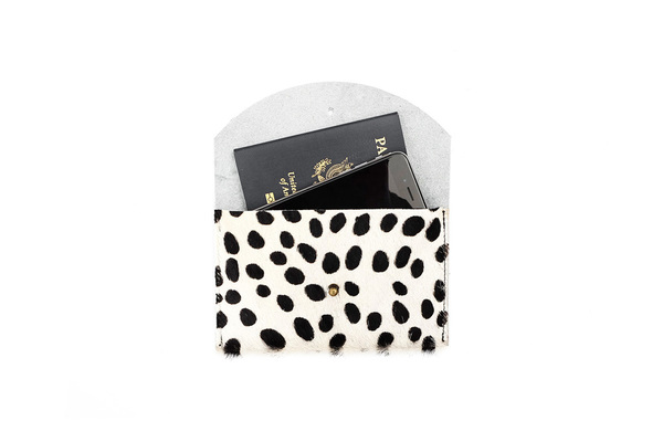 Primecut SPOTTED PASSPORT CLUTCH Primecut SPOTTED PASSPORT CLUTCH