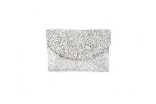 Primecut GREY ENVELOPE CLUTCH Primecut GREY ENVELOPE CLUTCH
