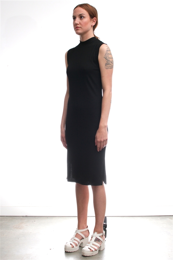 Nomia Mock Neck Midi Dress Nomia Mock Neck Midi Dress