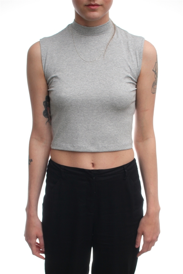 Nomia Mock Neck Muscl Nomia Mock Neck Muscl