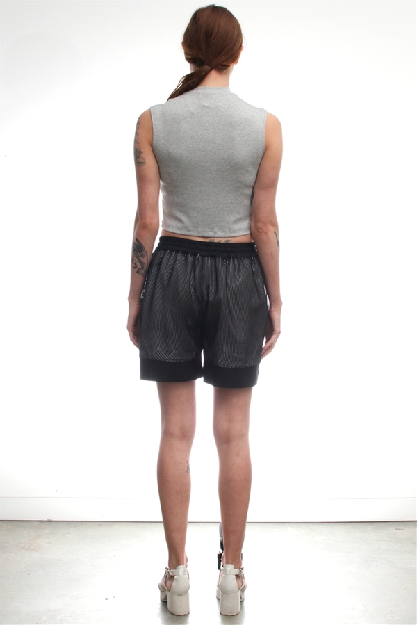 Nomia Mesh And Cotton Shorts Nomia Mesh And Cotton Shorts