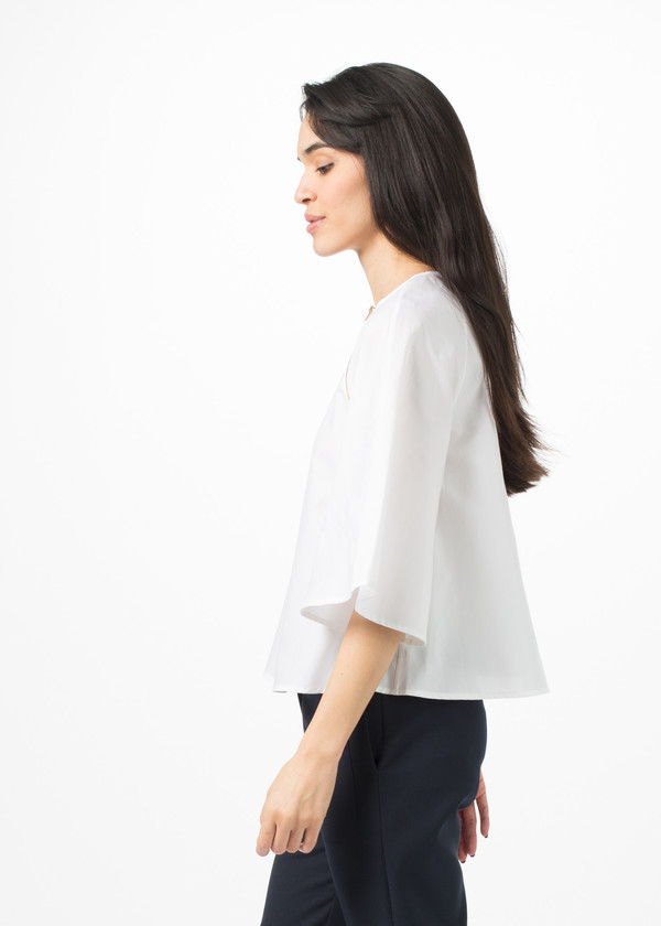 Harvey Faircloth A-Line Zipper Top Harvey Faircloth A-Line Zipper Top