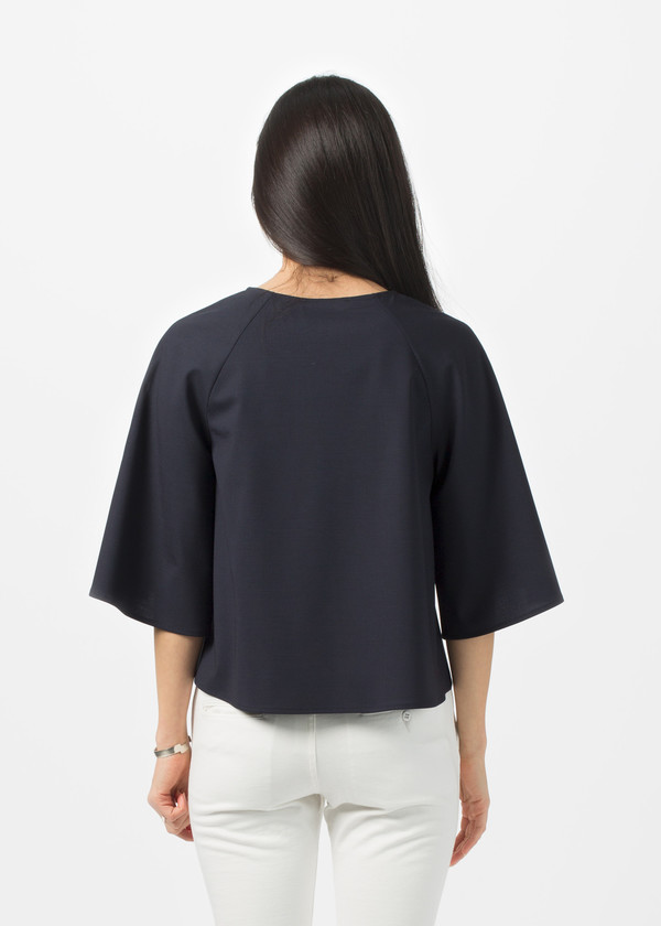 Harvey Faircloth A-Line Zipper Top Harvey Faircloth A-Line Zipper Top
