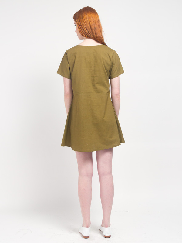 Dark coral House Dress Dark coral House Dress
