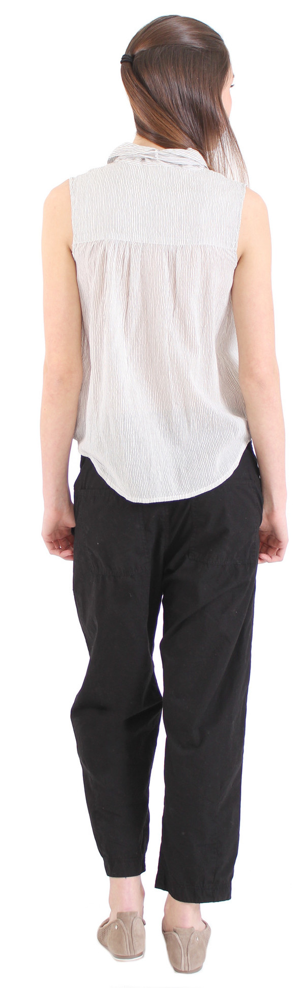 Swildens Oose Stripe Gauze Top Swildens Oose Stripe Gauze Top