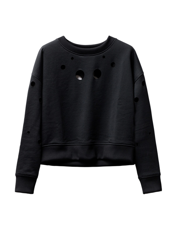 Acne Studios Baylee Cut Out Sweatshirt Acne Studios Baylee Cut Out Sweatshirt