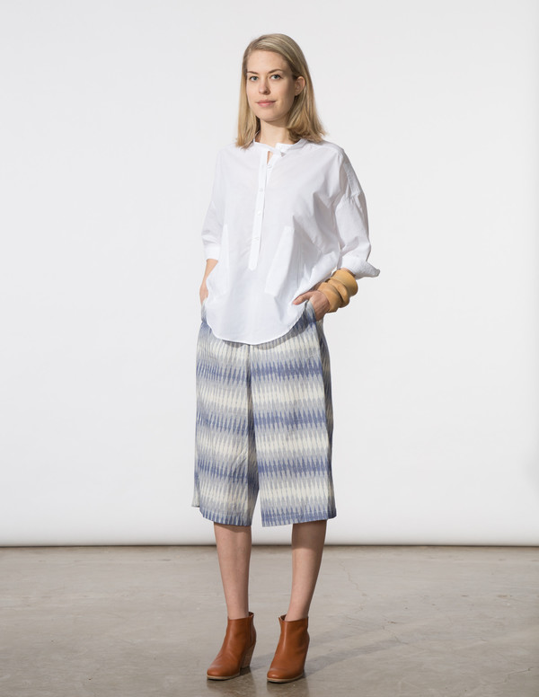 SBJ Austin Beth Pant in Blue Ikat SBJ Austin Beth Pant in Blue Ikat