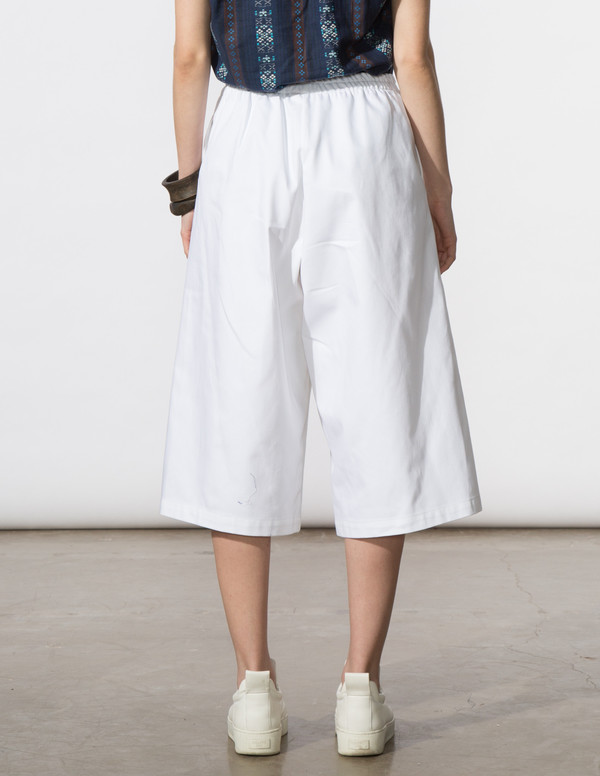 SBJ Austin Beth Pant in White Denim SBJ Austin Beth Pant in White Denim
