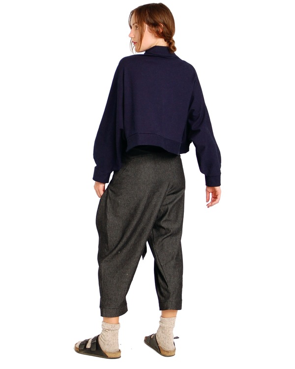 323 Crop Turtleneck Sweatshirt 323 Crop Turtleneck Sweatshirt