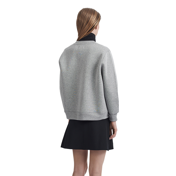 Wood Wood Willow Sweatshirt in Grey Melange Wood Wood Willow Sweatshirt in Grey Melange