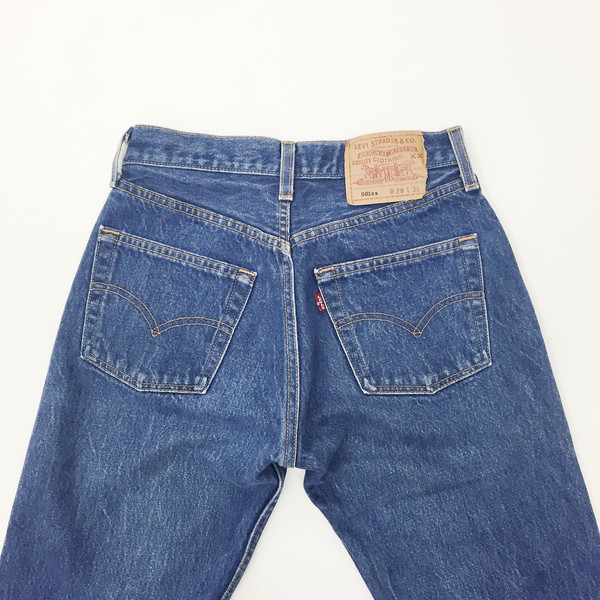 B Sides Jeans - Levi's 501 Patchwork Denim Jeans B Sides Jeans - Levi's 501 Patchwork Denim Jeans