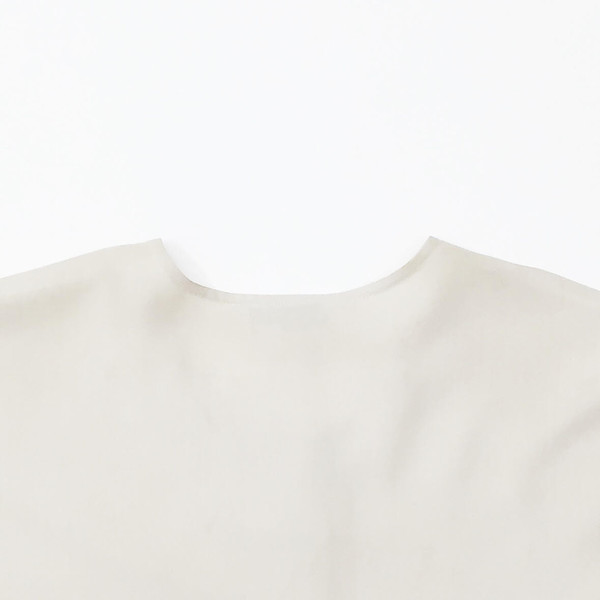 Collarless Silk Shirt Collarless Silk Shirt