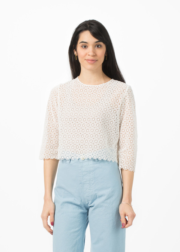 Pero Cropped Flower Top Pero Cropped Flower Top