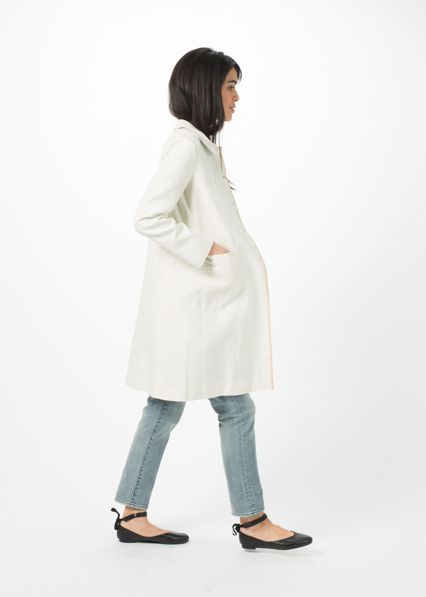 Pero Reversible Linen Coat Pero Reversible Linen Coat