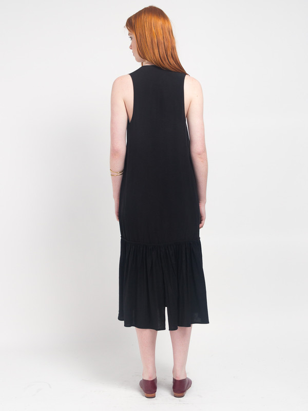 Howard Column Dress Licorice Howard Column Dress Licorice
